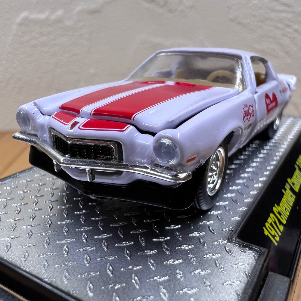 1/64 Scale 1972 Chevrolet Camaro Z/28 Coke Diecast Model Car