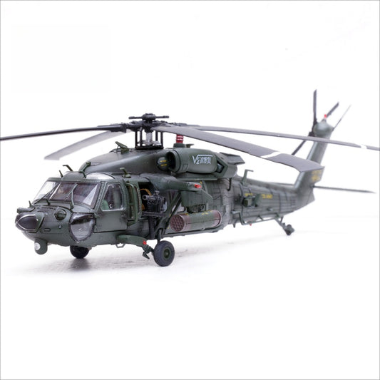 1/72 Scale Sikorsky MH-60L Black Hawk Military Utility Helicopter US Army Super 64 Razor's Edge Diecast Model