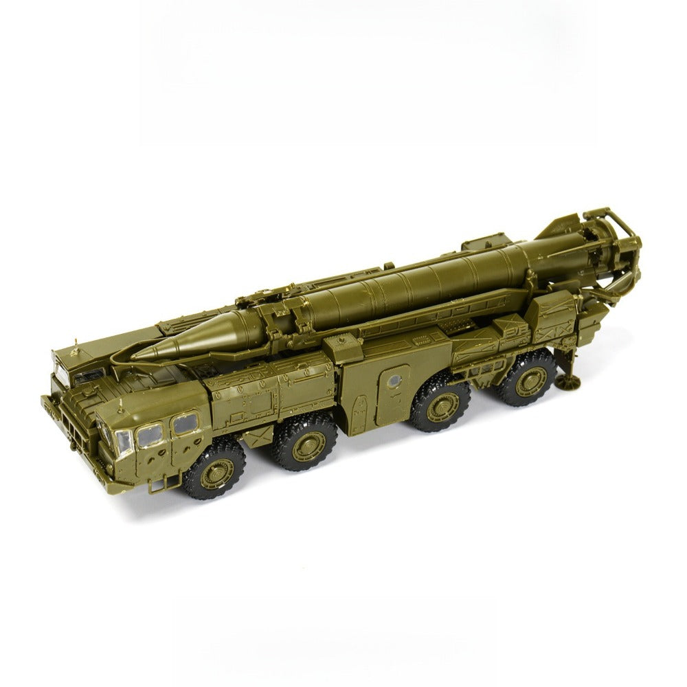 1/72 Scale R-17 Elbrus SS-1C Scud-B Tactical Ballistic Missile 9P117M TEL MAZ-543 Pre-built Plastic Collectible Model