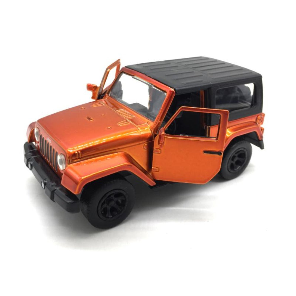 1/32 Scale Jeep Wrangler Off-Road SUV Diecast Model Car