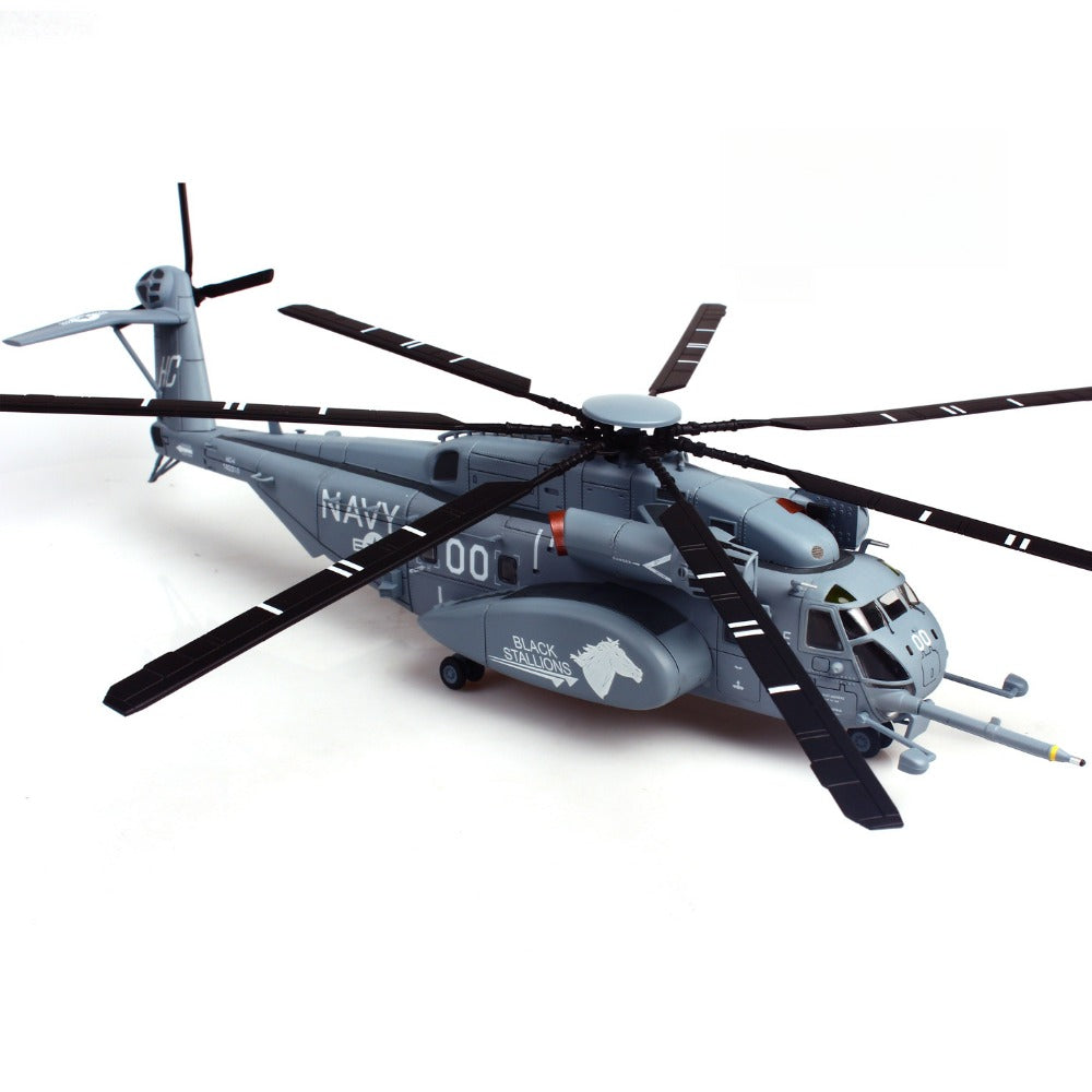 1/72 Scale Sikorsky MH-53E Sea Dragon Heavy Lift Helicopter US Navy HC-4 Black Stallions #00 Diecast Model