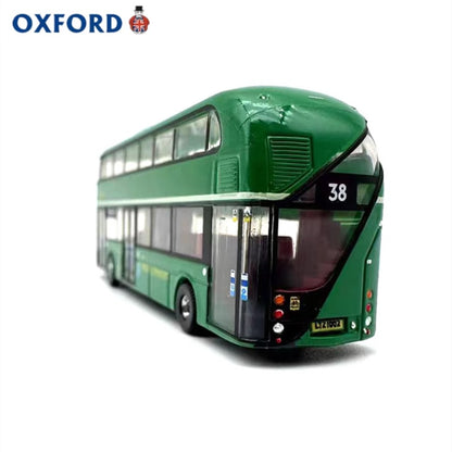 1/148 Scale London New Routemaster Route 38 Double-Deck Bus Diecast Model