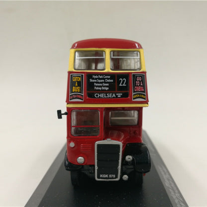 1/76 Scale London Transport RTW Double-Decker Bus Diecast Model