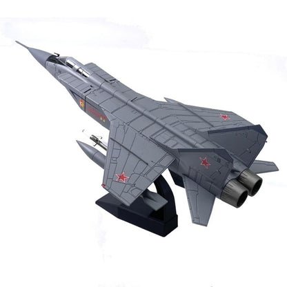 1/72 Scale Mikoyan MiG-31 Foxhound Interceptor Aircraft Diecast Model