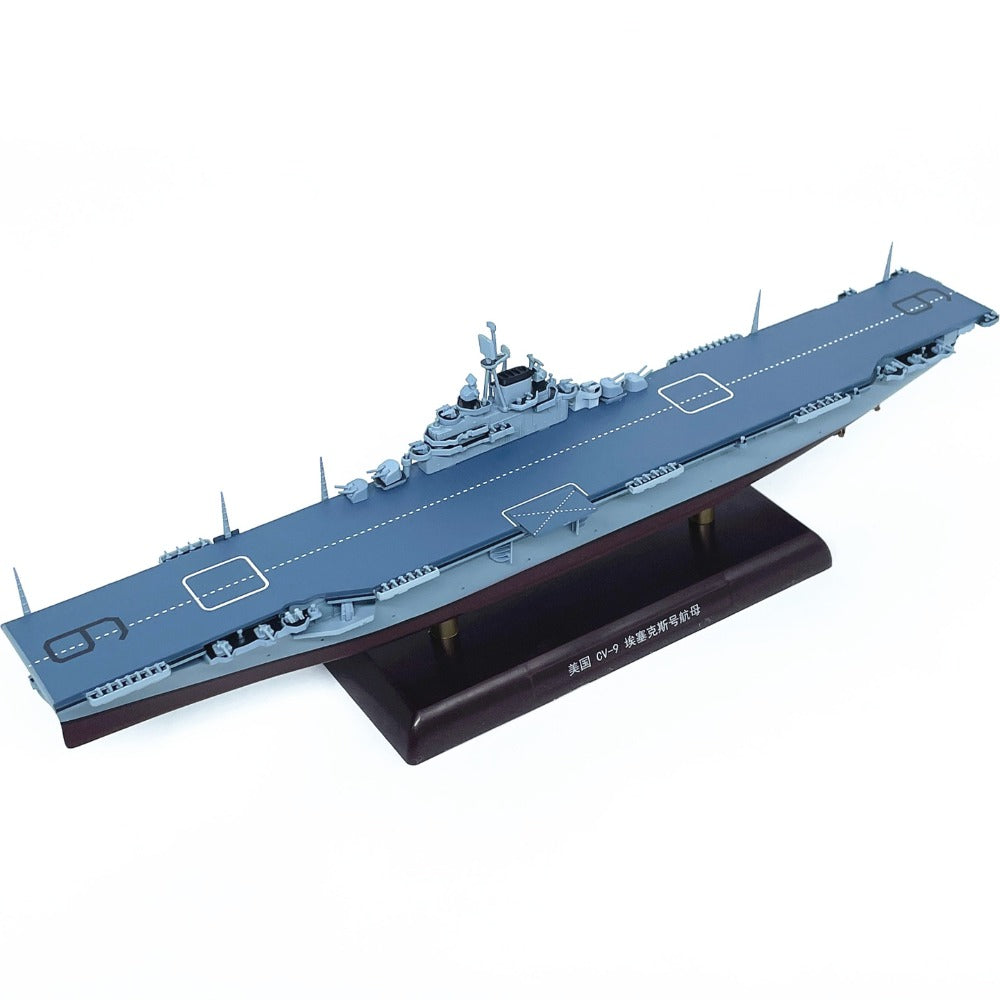 1/1000 Scale USS Essex CV-9 Aircraft Carrier WWII US Navy Diecast Model Ship