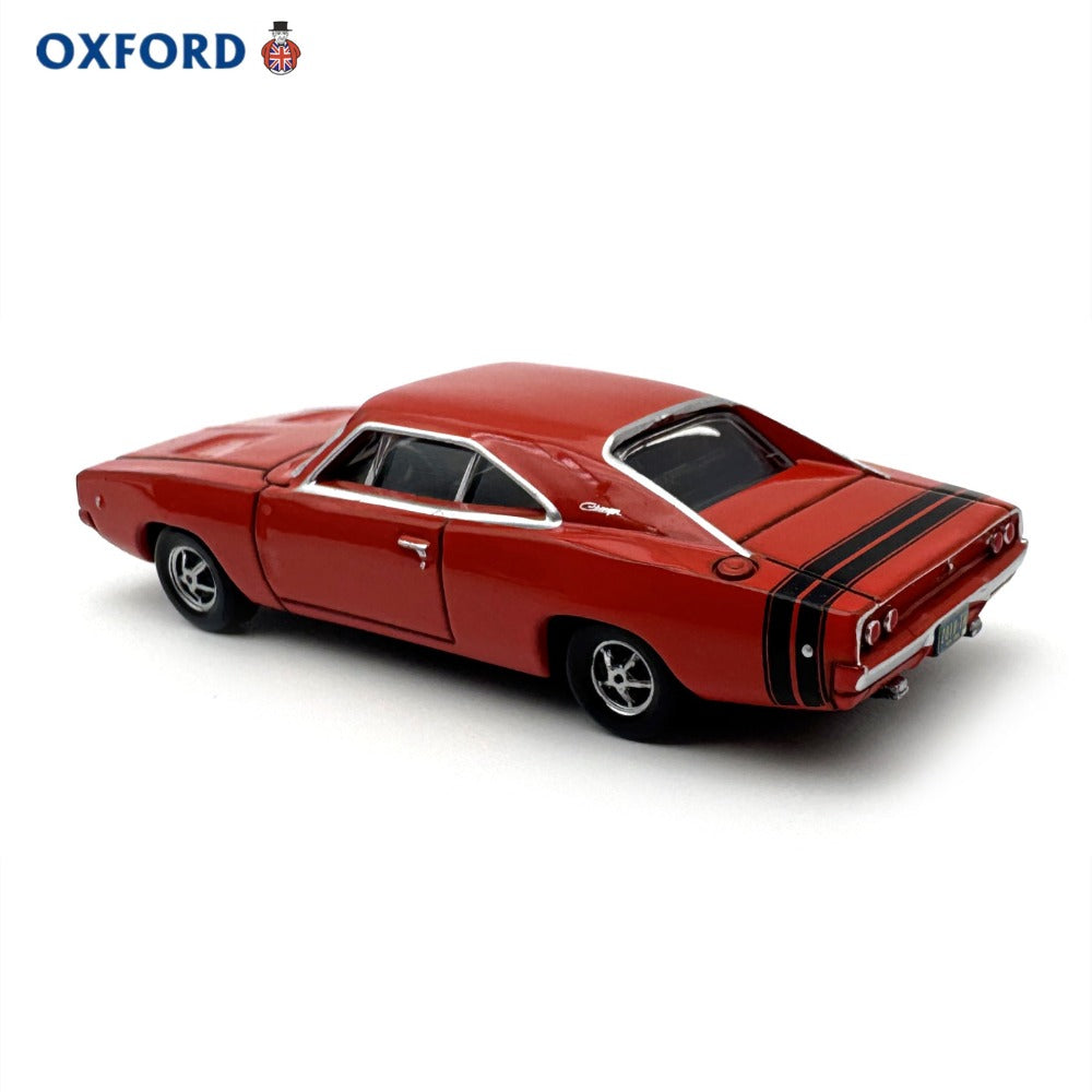 1/87 Scale 1968 Dodge Charger Mid-size Muscle Car Diecast Model