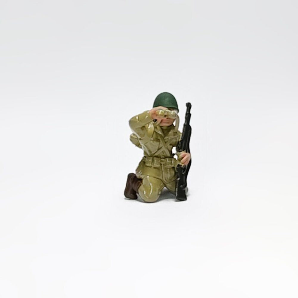 1/72 Scale WWII Polish Soldiers Painted Figures for Model Dioramas