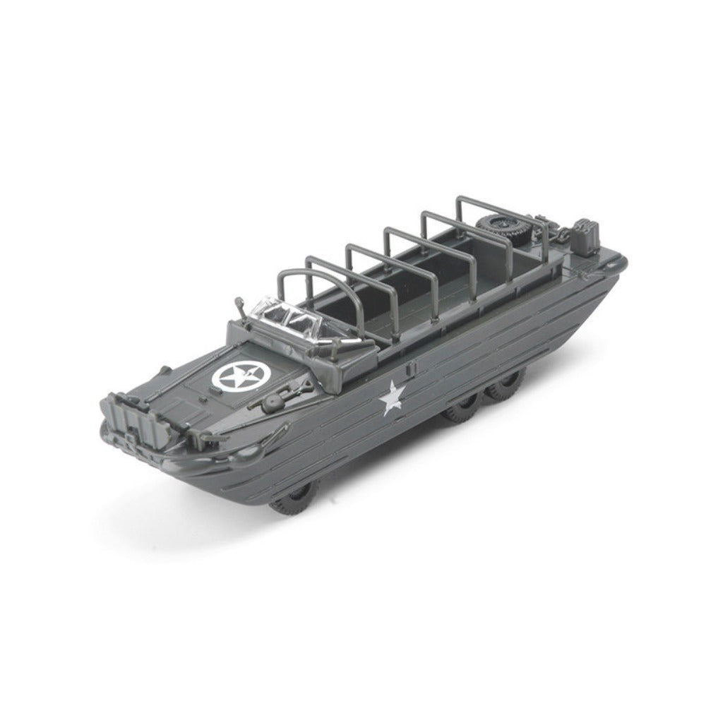 1/72 Scale DUKW US Amphibious Transport Vehicle Pre-built Plastic Collectible Model