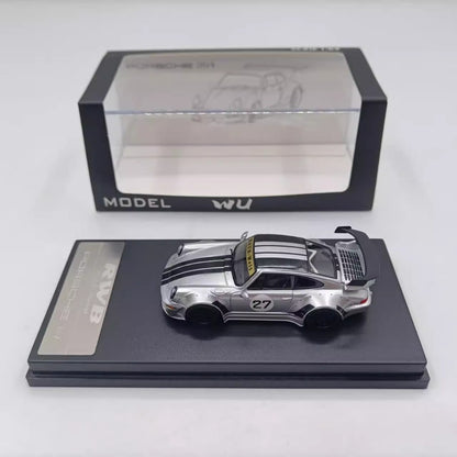 1/64 Scale RWB Porsche 911 (964) Sports Car Diecast Model