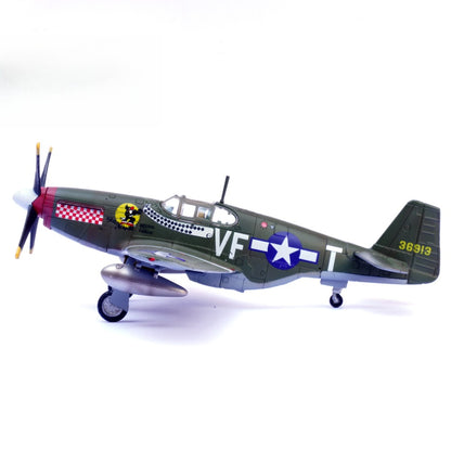 1/72 Scale P-51B Mustang Shangri-La WWII USAAF 336FS 4FG Fighter Diecast Model Aircraft