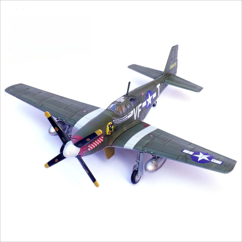 1/72 Scale P-51B Mustang Shangri-La WWII USAAF 336FS 4FG Fighter Diecast Model Aircraft