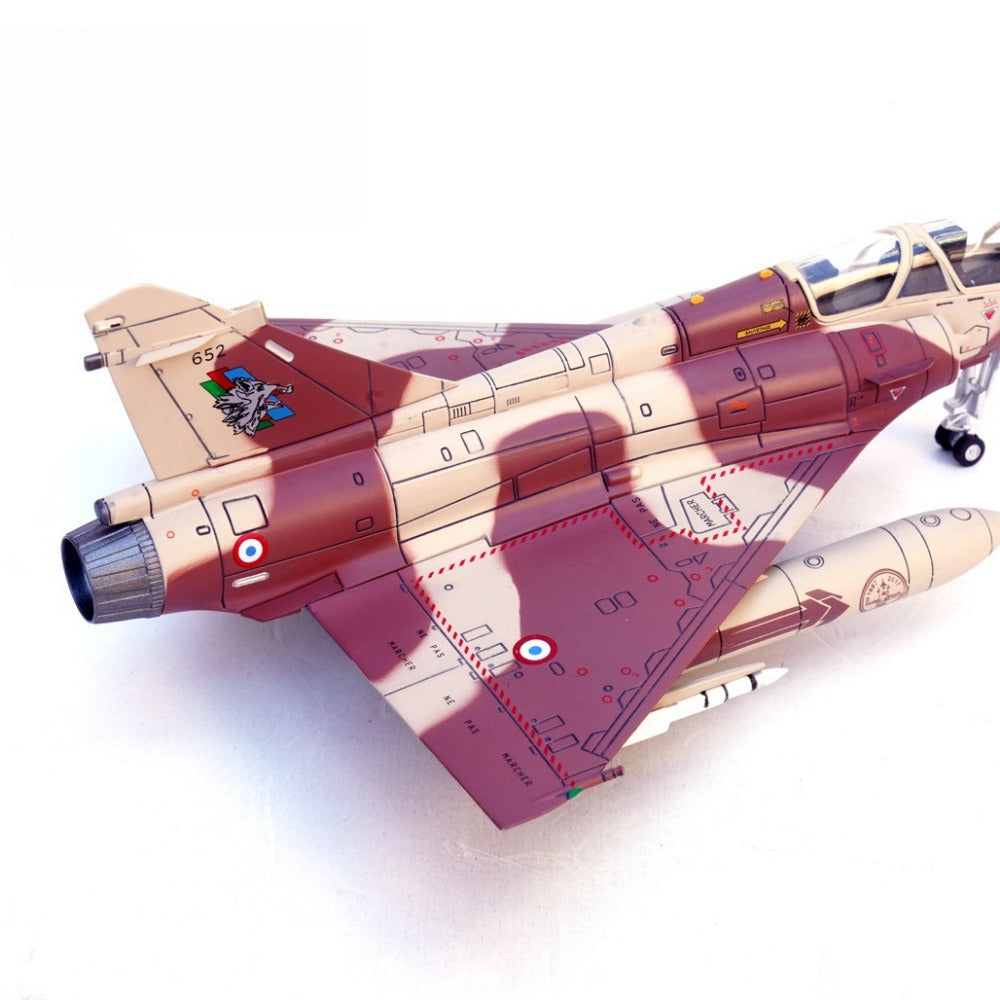 1/72 Scale Dassault Mirage 2000D 133 Couteau Delta Nancy-Ochey Air Base French Jet Fighter Diecast Model Aircraft