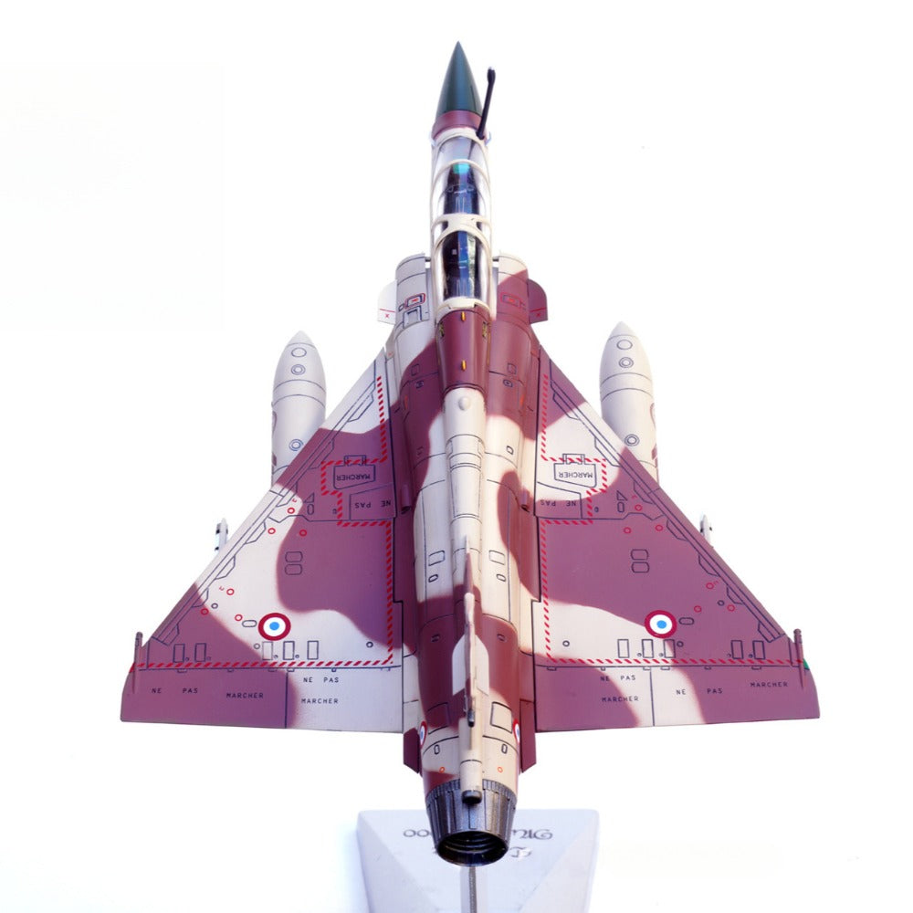 1/72 Scale Dassault Mirage 2000D 133 Couteau Delta Nancy-Ochey Air Base French Jet Fighter Diecast Model Aircraft