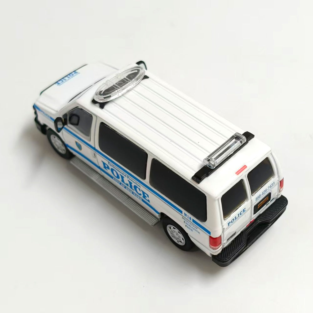 1/64 Scale Ford E-Series E-350 Van New York City DEP Department of Environmental Protection Police Diecast Model