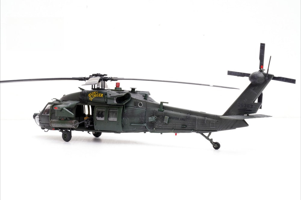 1/72 Scale Sikorsky MH-60L Black Hawk Military Utility Helicopter US Army Super 66 Gunslinger Diecast Model