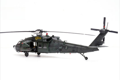 1/72 Scale Sikorsky MH-60L Black Hawk Military Utility Helicopter US Army Super 66 Gunslinger Diecast Model