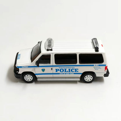 1/64 Scale Ford E-Series E-350 Van New York City DEP Department of Environmental Protection Police Diecast Model