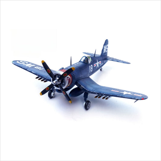 1/72 Scale Vought F4U Corsair WWII US Fighter VMF-323 WS #18 Diecast Model Aircraft