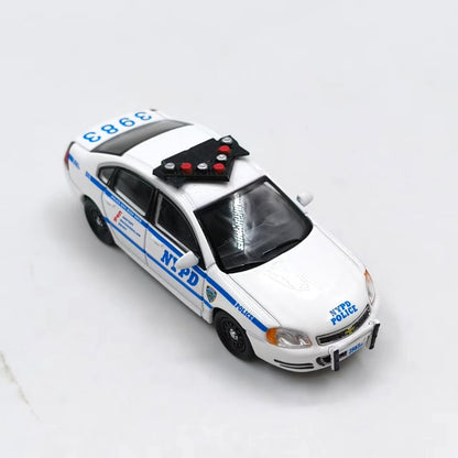 1/64 Scale Chevrolet Impala NYPD Police Car Diecast Model