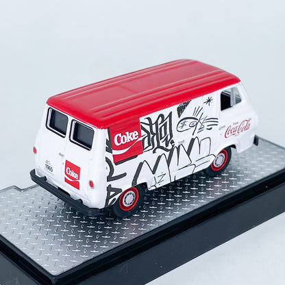 1/64 Scale 1965 Ford Econoline Coke Delivery Van Diecast Model