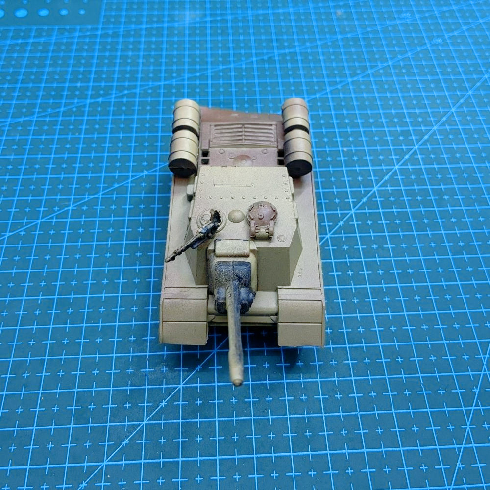1/72 Scale ISU-152 Soviet Self-Propelled Heavy Assault Gun Pre-built Plastic Collectible Model