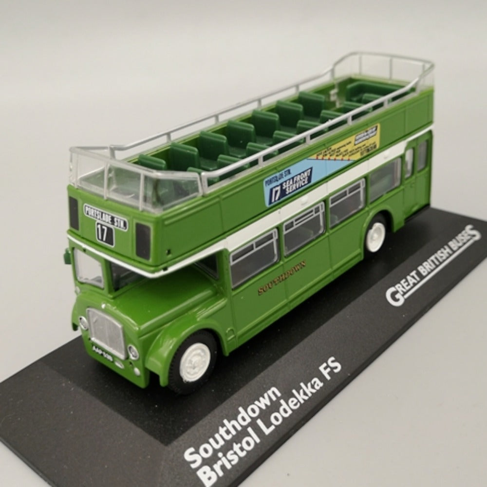 1/76 Scale Southdown Bristol Lodekka FS Double-Decker Bus Diecast Model