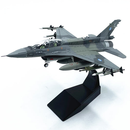 1/72 Scale F-16D Fighting Falcon Fighter Greece Air Force Diecast Model Aircraft