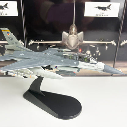 1/72 Scale F-16D Fighting Falcon USAF AF90-778 Mig Killer Fighter Aircraft Diecast Model