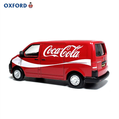 1/76 Scale Volkswagen Transporter T5 Van Coca Cola Diecast Model Car
