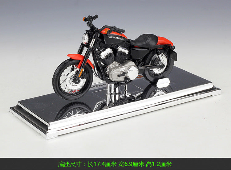 1/18 Scale Harley-Davidson Sportster XL1200N Nightster Diecast Model Motorcycle