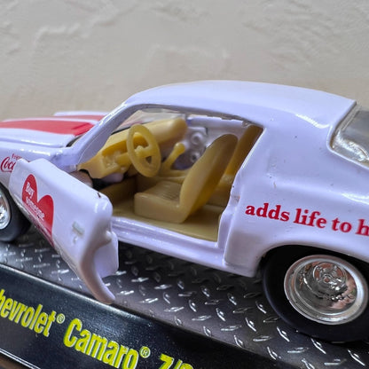 1/64 Scale 1972 Chevrolet Camaro Z/28 Coke Diecast Model Car
