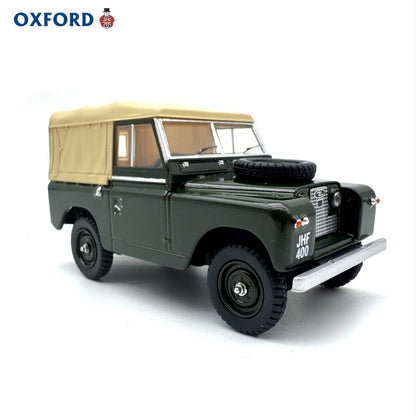 1/43 Scale Land Rover Series II SWB Canvas Diecast Model Car