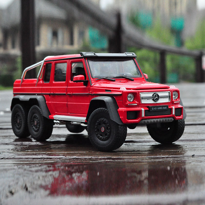 1/24 Scale Mercedes-AMG G63 6x6 Pickup Truck Diecast Model Car