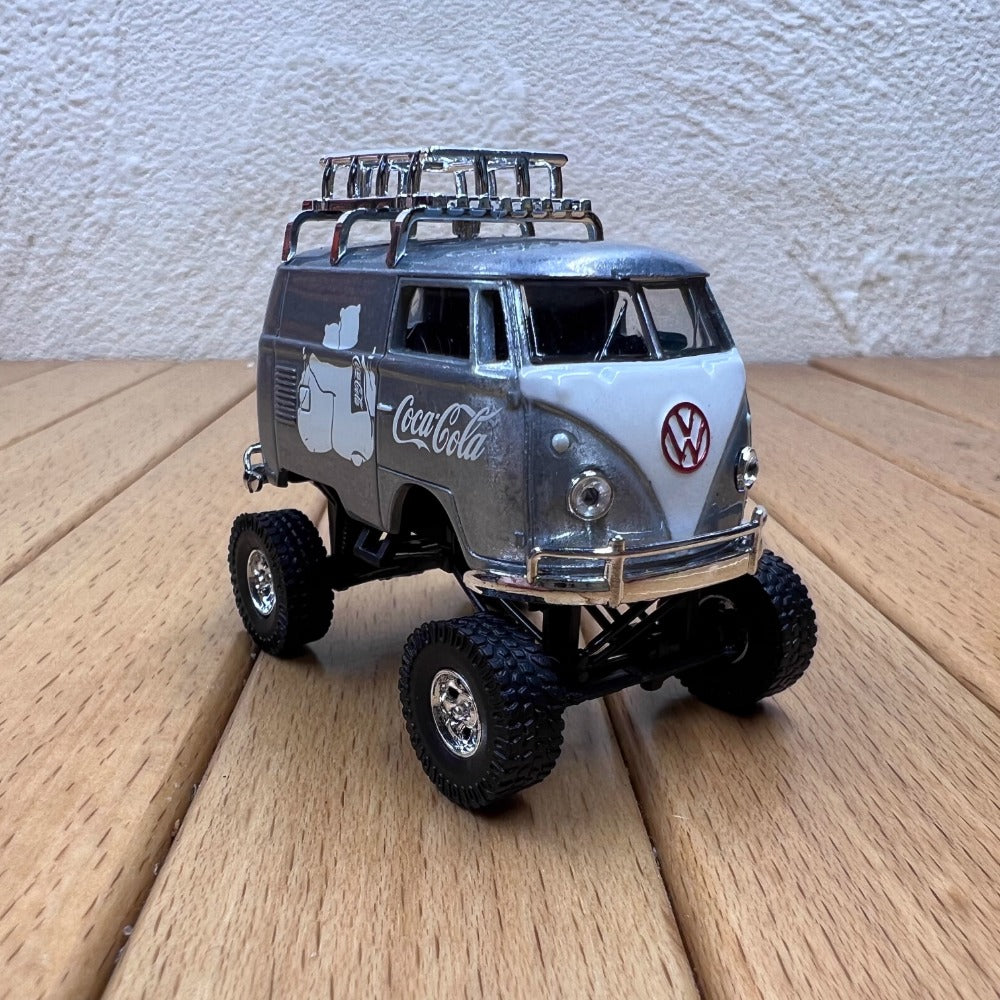 1/64 Scale Volkswagen T1 Off-Road Transporter Coca-Cola Diecast Model Car