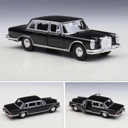 1/36 Scale Mercedes-Benz 600 Limousine Diecast Model Car Pull Back Toy