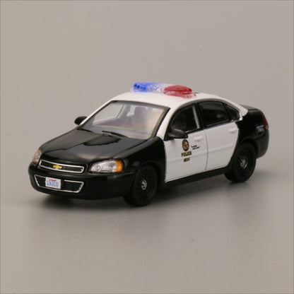 1/64 Scale Chevrolet Impala LAPD Police Car Diecast Model