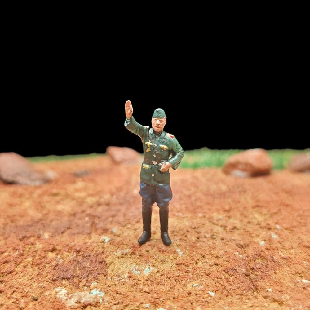 1/72 Scale WWII German Army Soldiers Painted Figurines Set for Model Dioramas