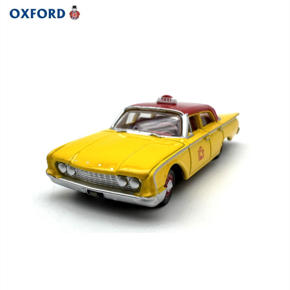 1/87 Scale 1960 Ford Fairline Sedan NYC Taxi Diecast Model Car