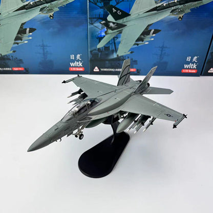 1/72/100 Scale F/A-18F Super Hornet US Navy Carrier-Based Multirole Fighter Diecast Model Aircraft
