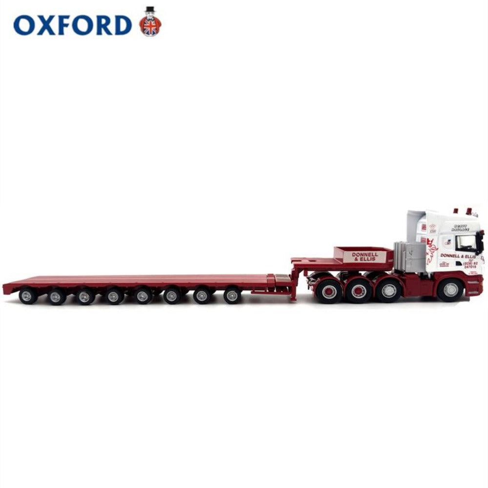 1/76 Scale Scania Donnell & Ellis Low Loader Diecast Model