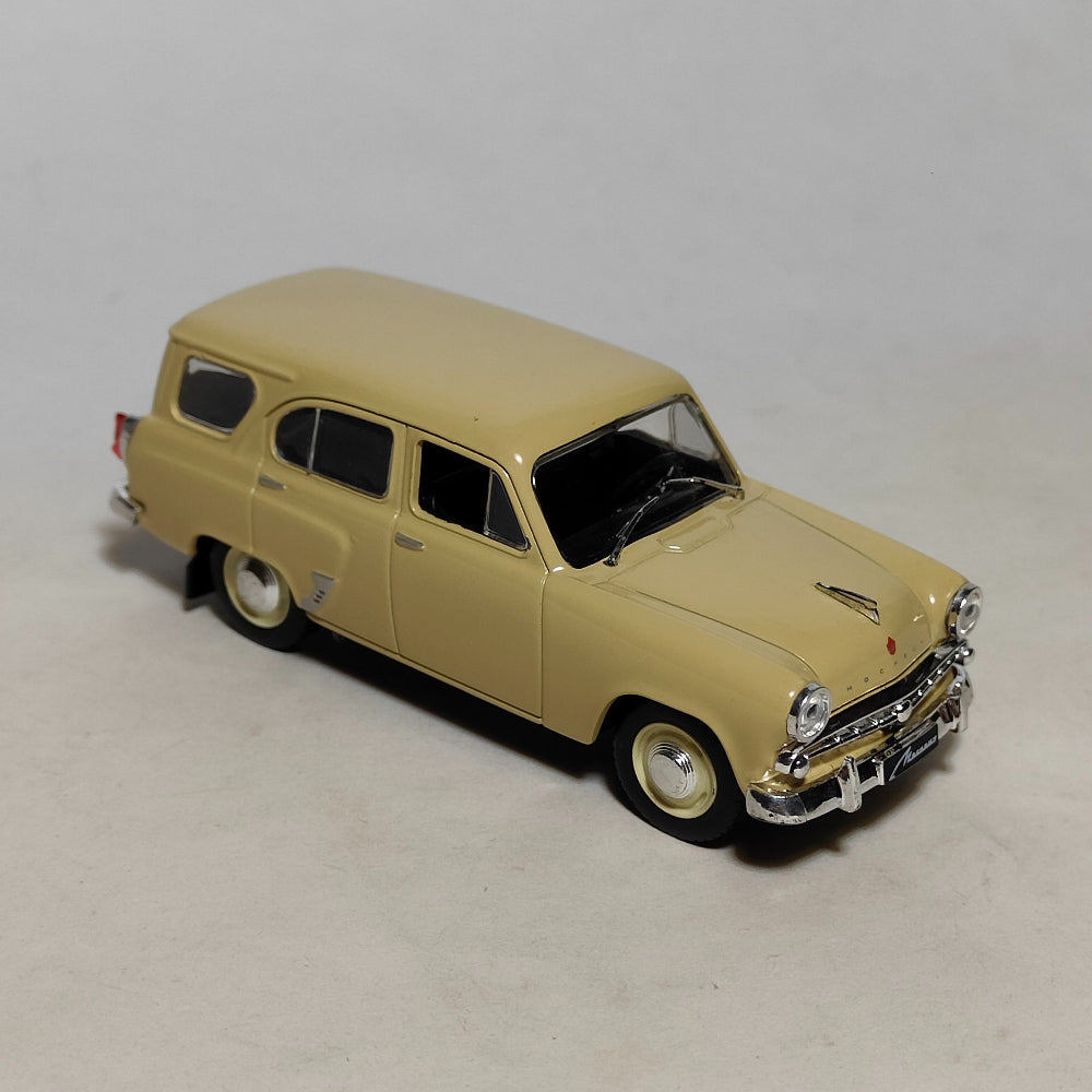 1/43 Scale 1957 Moskvitch 423H Station Wagon Diecast Model Car