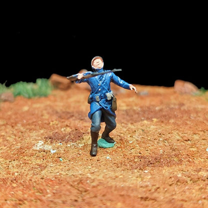 1/72 Scale Soldiers Painted Figures for Model Battlefield Dioramas