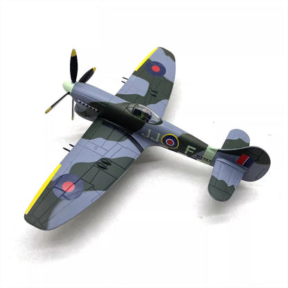 1/72 Scale Hawker Tempest WWII British RAF Fighter Aircraft Diecast Model