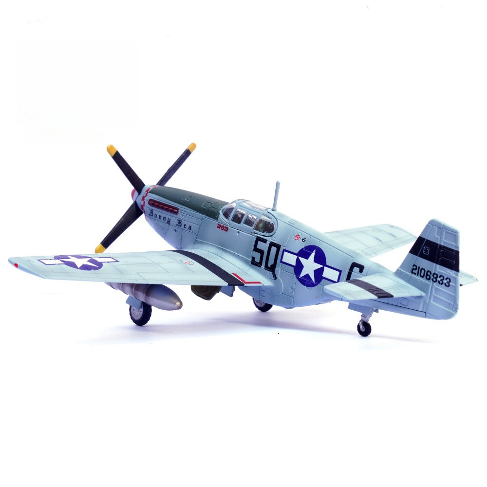 1/72 Scale P-51B Mustang Bonny Bea Jeep Madam Queen Virginia 504FS 339FG USAAF WWII Fighter Diecast Model Aircraft