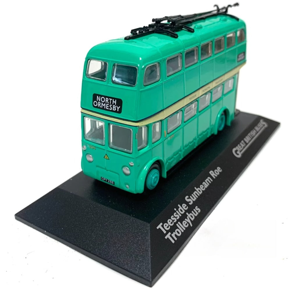 1/76 Scale Teesside Sunbeam Roe Trolleybus Diecast Model