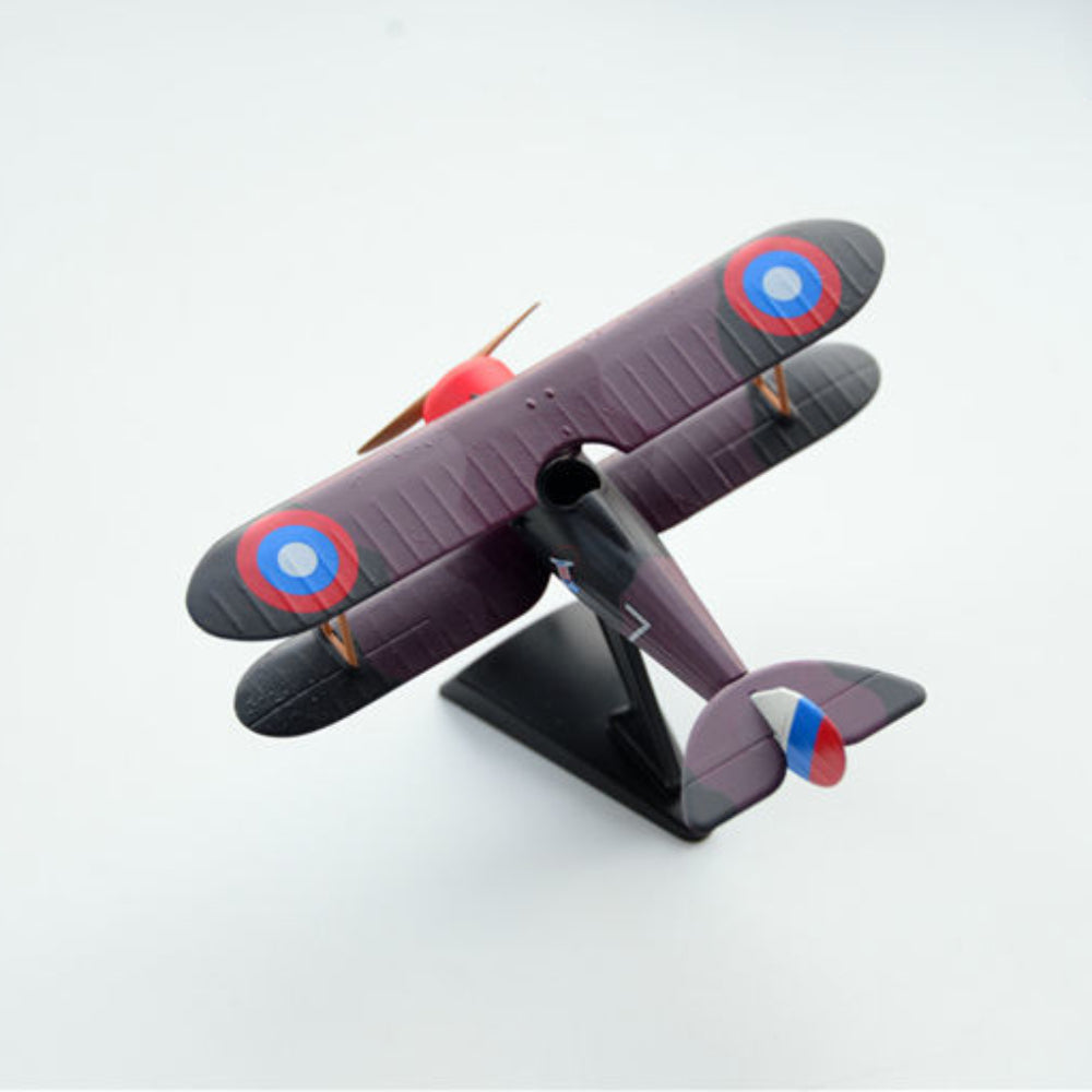 1/64 Scale Nieuport 28 C.1 WWI French Biplane Fighter Aircraft Diecast Model
