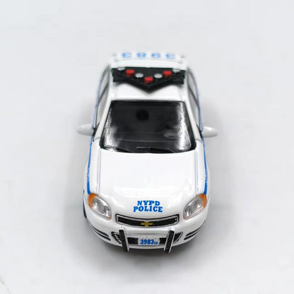 1/64 Scale Chevrolet Impala NYPD Police Car Diecast Model