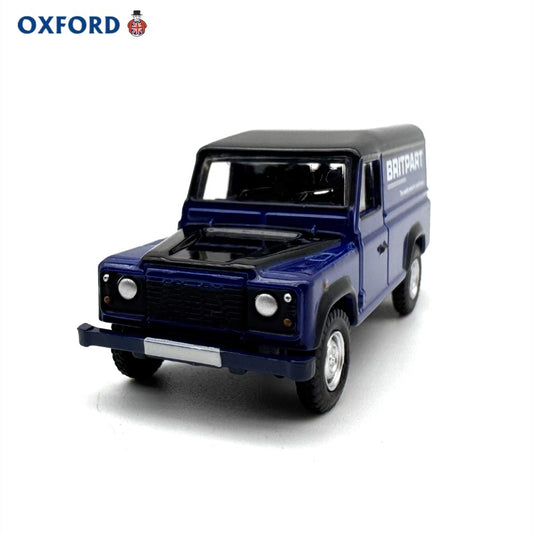1/76 Scale Land Rover Defender LWB Britpart Diecast Model Car
