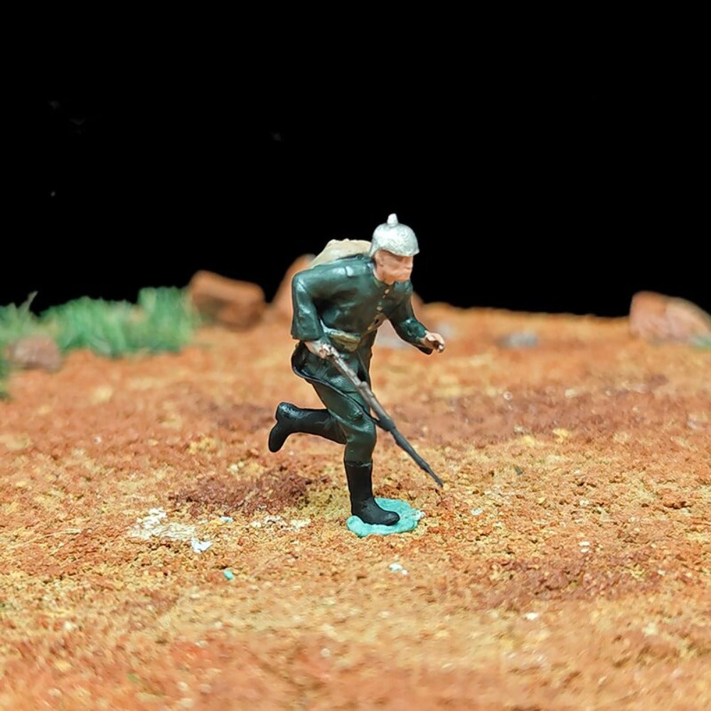 1/72 Scale Soldiers Painted Figures for Model Battlefield Dioramas