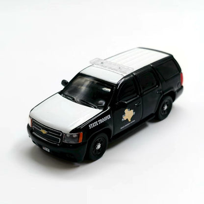 1/64 Scale Chevrolet Tahoe Texas DPS Highway Patrol State Trooper Diecast Model Car
